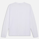 Maison Kitsuné Men's Fox Head Patch Long Sleeve T-Shirt - White - S