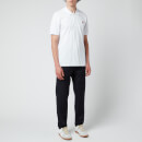 Maison Kitsuné Unisex Fox Head Patch Classic Polo Shirt - White