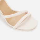 MICHAEL Michael Kors Women's Hazel Ankle Strap Block Heeled Sandals - Light Cream