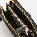 Lauren Ralph Lauren Women's Stacked Leather Zip Wallet - Black