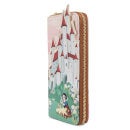 Loungefly Disney Snow White Castle Series Zip Around Wallet