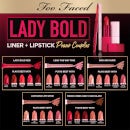 Too Faced Lady Bold Demi-Matte Lip Liner - Fierce Vibes Only