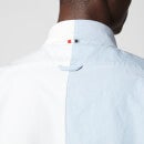 Thom Browne Men's Quarter Split Straight Fit Oxford Shirt - Light Blue