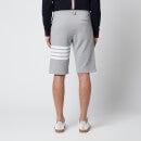 Thom Browne Men's 4-Bar Classic Sweat Shorts - Light Grey - 4/XL