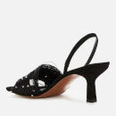 Neous Women's Syrma Slingback Heeled Sandals - Black - UK 4