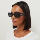 Le Specs Women's Oh Damn! Rectangular Sunglasses - Black