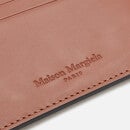 Maison Margiela Men's Leather Credit Card Case - Brown