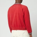 Maison Margiela Men's Cropped Sweatshirt - Red - M