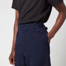 Maison Margiela Men's Straight Fit Classic Trousers - Navy - 48/M