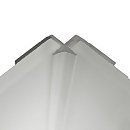 Wetwall Acrylic Internal Corner - Light Grey