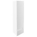 Vermont Tall Wall Mounted Storage Unit - Right Hand - Gloss White