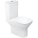 Scene Close Coupled Toilet with Soft Close Toilet Seat