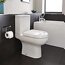 Cityspace Close Coupled Toilet (with soft close seat)