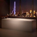 Madeira White Premiercast Single Ended Straight Bath - 1500 x 700mm