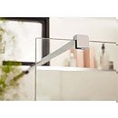 Wet Room Screen with Wall Bar 2000 x 800mm - Chrome