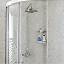 Grand Exposed Shower System Thermostatic - Chrome
