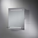 Grenada LED Bathroom Mirror with Shelf 500x600mm