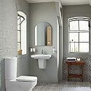Watertec Arched Bathroom Mirror 500x700mm