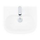 Newton Basin 550mm White with 1 Tap Hole