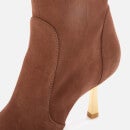 Stuart Weitzman Women's Max 85 Suede Ankle Boots - Tan/Gold - UK 7