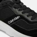 Calvin Klein Men's Suede Low Top Trainers - CK Black - UK 9