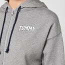 Tommy Hilfiger Women's Sustainable Zip Hoodie - Medium Grey Heather - XS