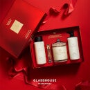 Glasshouse Fragrances Kyoto in Bloom Destination Gift Set (380g Candle, 14ml EDP, 400ml Shower Gel & 400ml Body Lotion)
