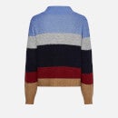 Tommy Hilfiger Women's Alpaca Sweater - Desert Sky Colourblock - XS