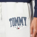 Tommy Jeans Women's Abo Tjw Collegiate Sweat Pants - Ivory Silk - XS