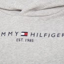 Tommy Hilfiger Kids' Essential Hoodie - Light Grey Heather - 7 Years
