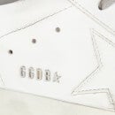 Golden Goose Women's Superstar Leather Trainers - White/Gold - UK 7
