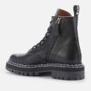 Proenza Schouler Women's Lug Sole Leather Combat Boots - Black - UK 3