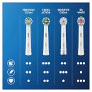 Oral-B CrossAction Toothbrush Head with CleanMaximiser Technology, Pack of 8, Mailbox Sized Pack