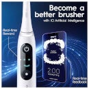 Oral-B iO8 Duo Pack of Two Electric Toothbrushes, White & Black