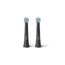 Oral-B iO Ultimate Clean Black Toothbrush Heads, Pack of 2 Counts
