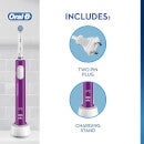 Kids Junior Purple Electric Toothbrush for Ages 6+