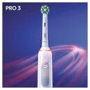 Oral-B Pro 3000 Cross Action White Electric Toothbrush
