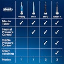 Oral-B Smart 4 4500N Black Electric Toothbrush Powered by Braun