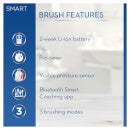 Oral-B Smart 4900 Duo Pack of Two Electric Toothbrushes, Black & Pink