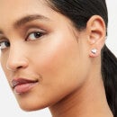 Ted Baker Women's Sersy: Sparkle Heart Earring - Silver Tone/Clear Crystal