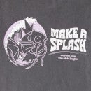 Pokémon Magikarp Make A Splash Women's T-Shirt Dress - Black Acid Wash