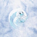 Pokémon Squirtle Surf's Up Unisex T-Shirt - Blue Tie Dye