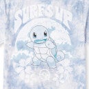 Pokémon Surf's Up Heren T-shirt - Blauw Tie Die