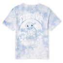 Pokémon Surf's Up Heren T-shirt - Blauw Tie Die