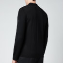 A-COLD-WALL* Men's Render Long Sleeve Polo Shirt - Black