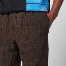 A-COLD-WALL* Men's Crinkle Suit Pants - Dark Brown