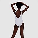 Women's Placement U-Back Swimsuit White