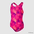 Girl's Disney Princess Allover Splashback Swimsuit Pink