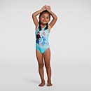 Infant Girl's Disney Frozen 2 Digital Placement Swimsuit Blue