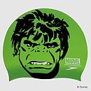 Junior Hulk Print Swim Cap Green